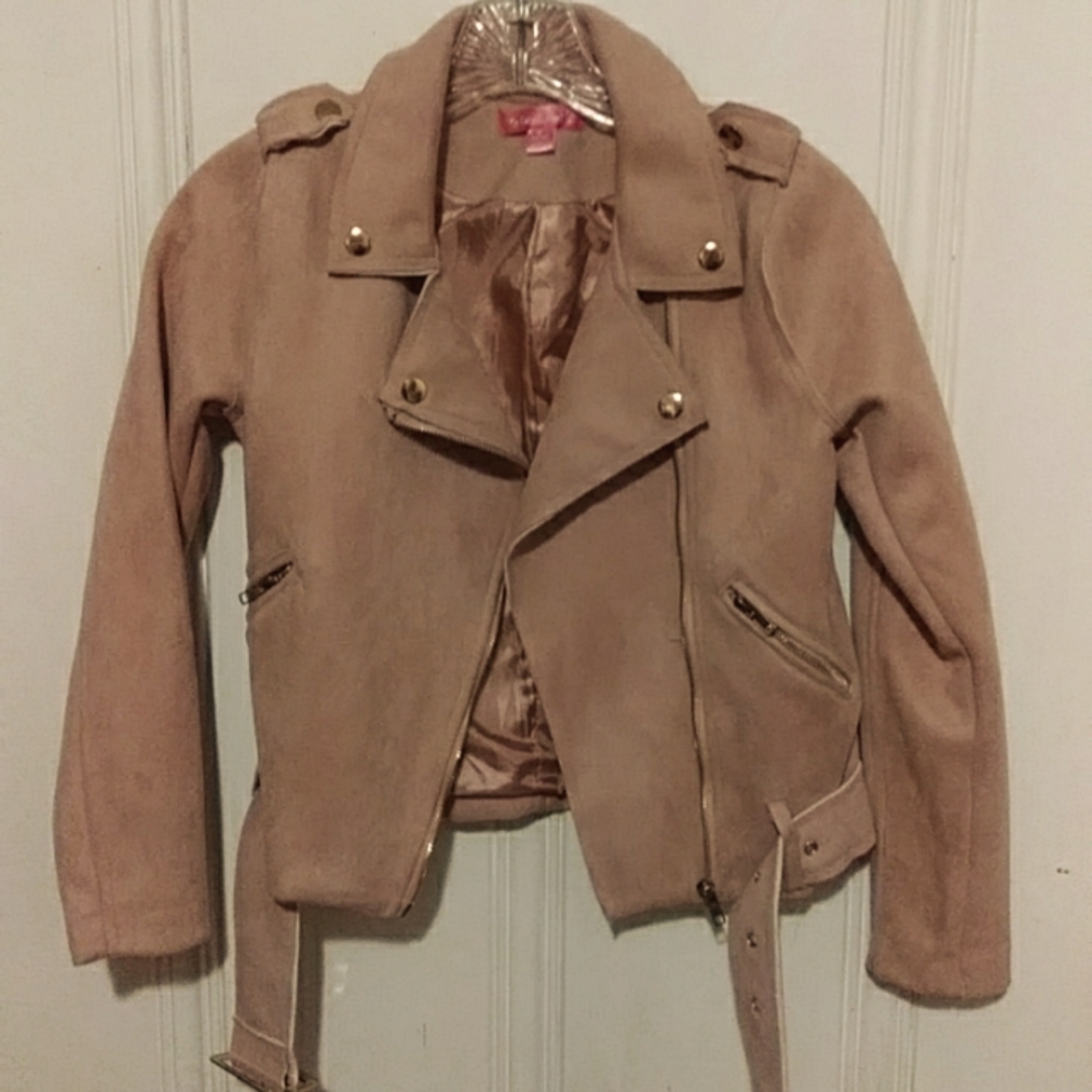 Pink coat M 10/12